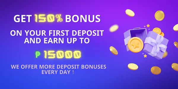 XKing App APK 150 percent first deposit bonus banner with gift box and gold coins